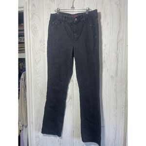 Tommy Hilfiger Jeans Womens Size 12RHope Boot Stretch Denim Mid Rise Black Faded